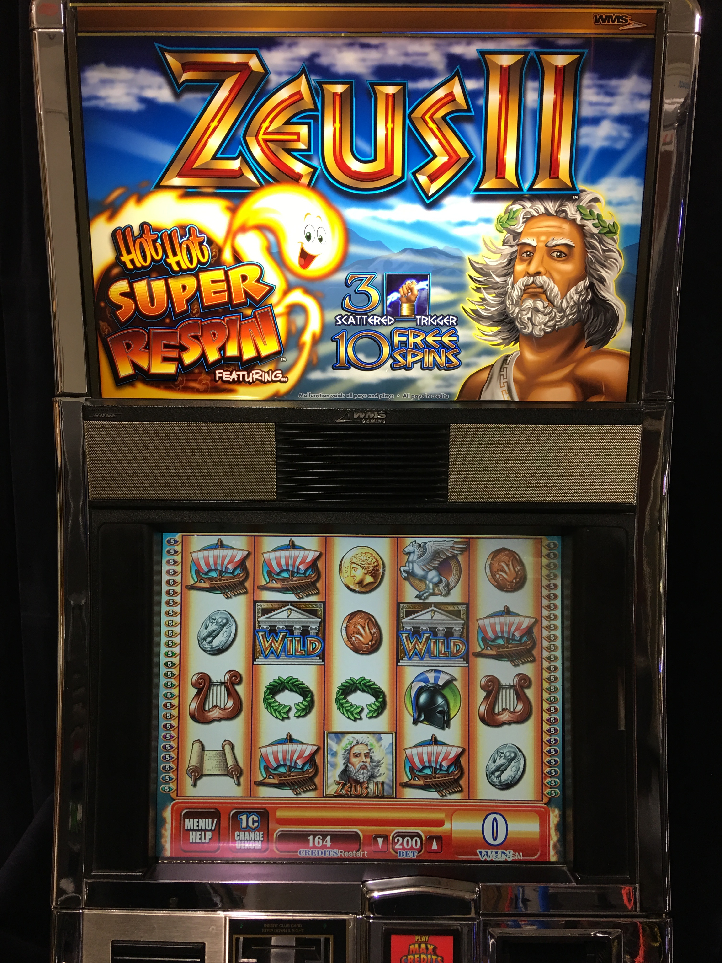 zeus casino slot game free